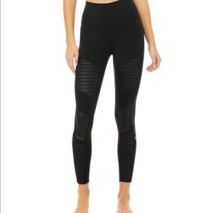 Alo Yoga Motto Leggings 7/8 Black
